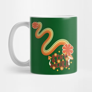 Retro Rainbow Mug